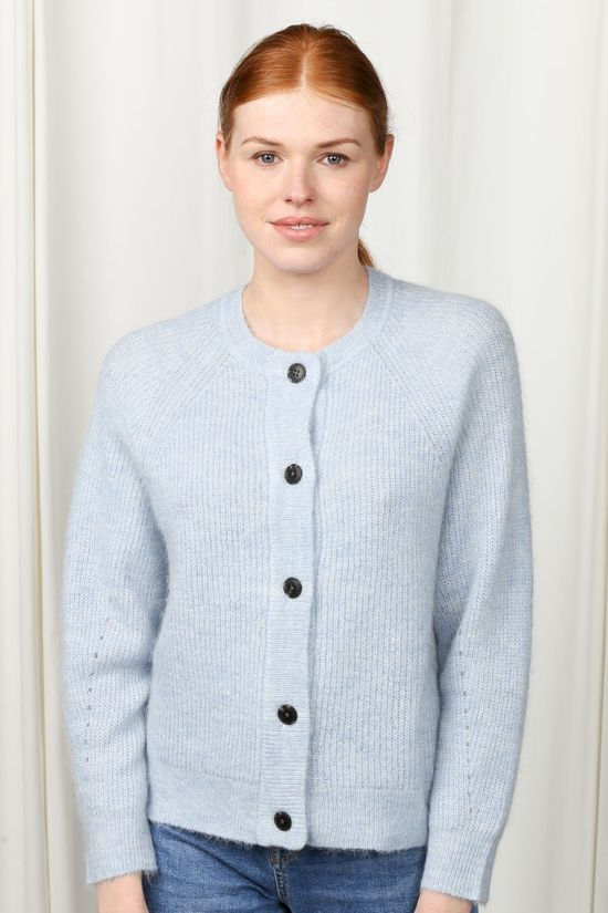 Selected Cardigan lulu Ls Nos light blue