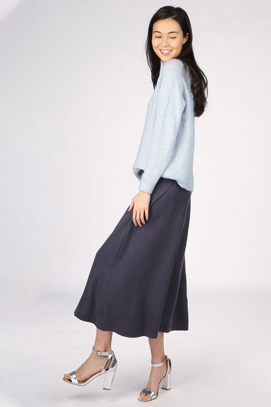 Selected Trui lulu Ls V Neck Nos light blue