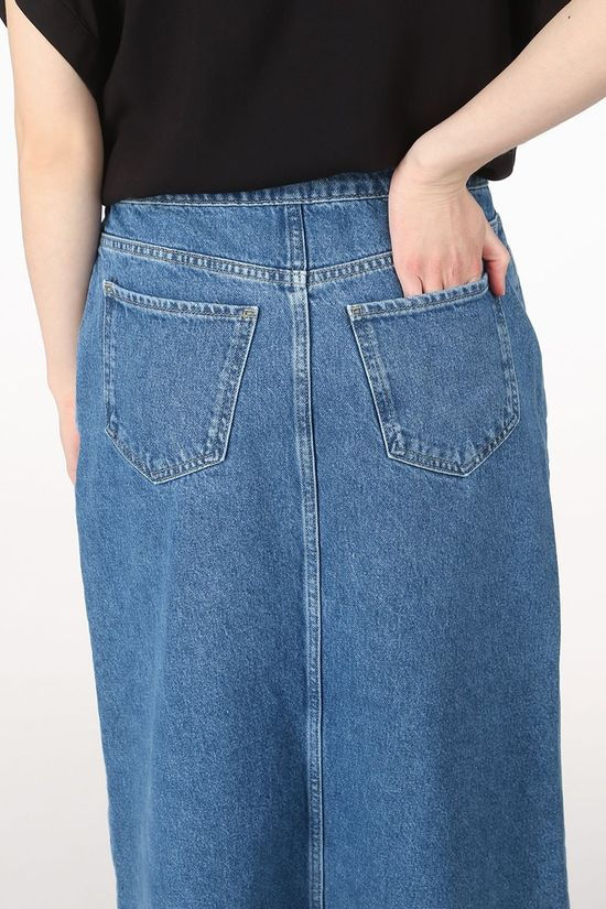 Vero Moda Jupe Vmerina Mid Blue/Denim / Jeans