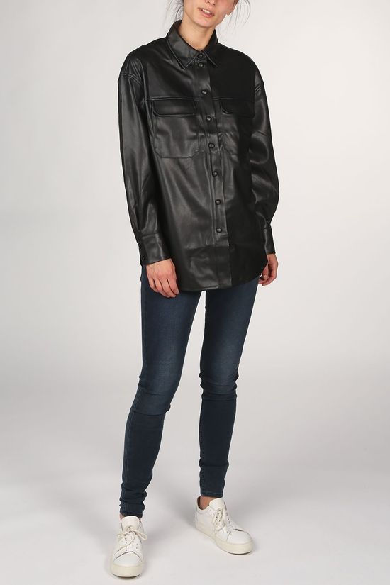 Vero Moda Blazer paulina L/S Overshirt Vip Black