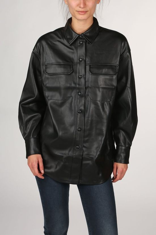Vero Moda Blazer paulina L/S Overshirt Vip Black