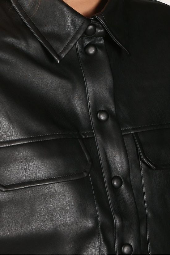 Vero Moda Blazer paulina L/S Overshirt Vip Black