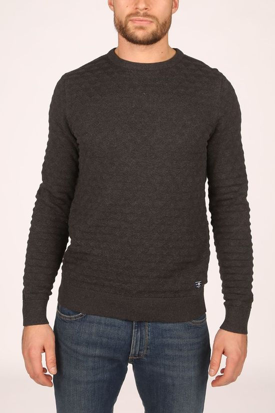 Premium Pull Jprblumarcus Dark Grey/Light Blue (Jeans)