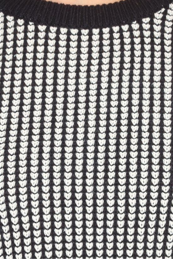 Jack & Jones Trui Jcobrandon Knit Crew Neck Black/Light Grey