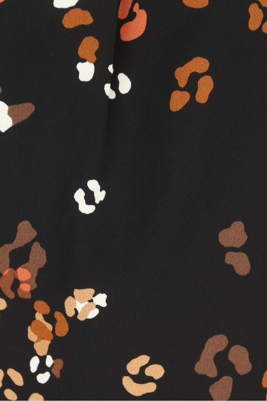 Vero Moda Blouse ea 3/4 Wvn Lcs Black/Rust