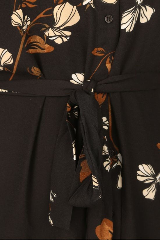 Vero Moda Robe Vmhallie Black/Ass. Flower