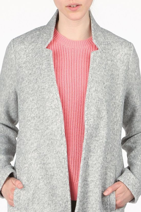 Vero Moda Blazer Vmbrushedkatrine Ss21 3/4 Ga Boos Light Grey Marle