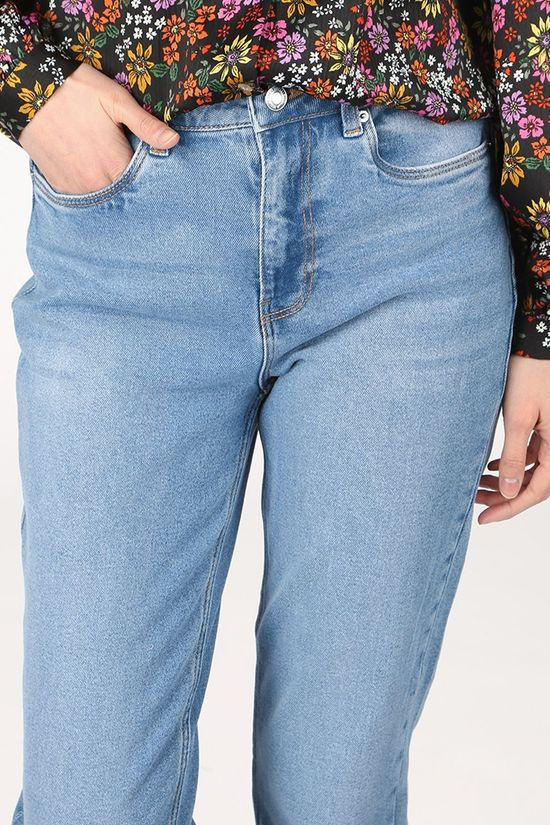 Vero Moda Jeans Vmjoana Hr Strch Mom Ank Light Blue (Jeans)