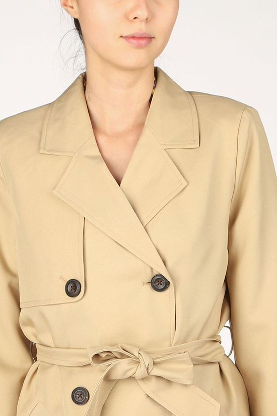 Vero Moda Jas Vmceleste 3/4 Trenchcoat Noos Sand Brown
