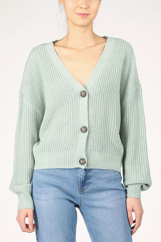 Vero Moda Cardigan Vmlea Ls V-Neck Cardigan light green