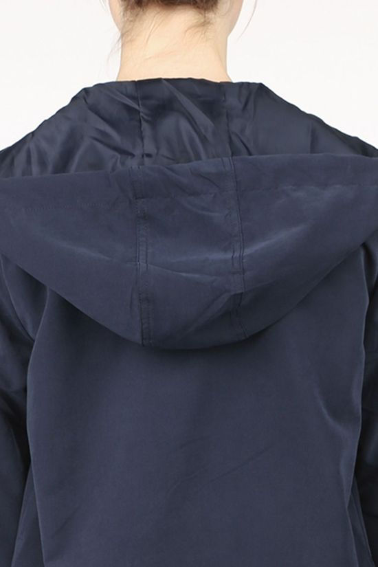 Only Jas Onlskylar Hood Spring Jacket Cc Otw Navy Blue