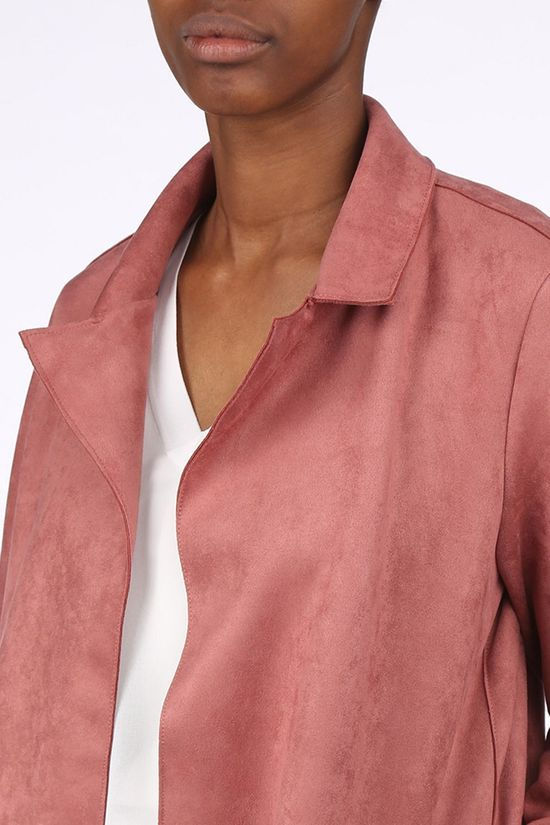 Only Jas Onljoline Faux Suede Cc Otw mid pink