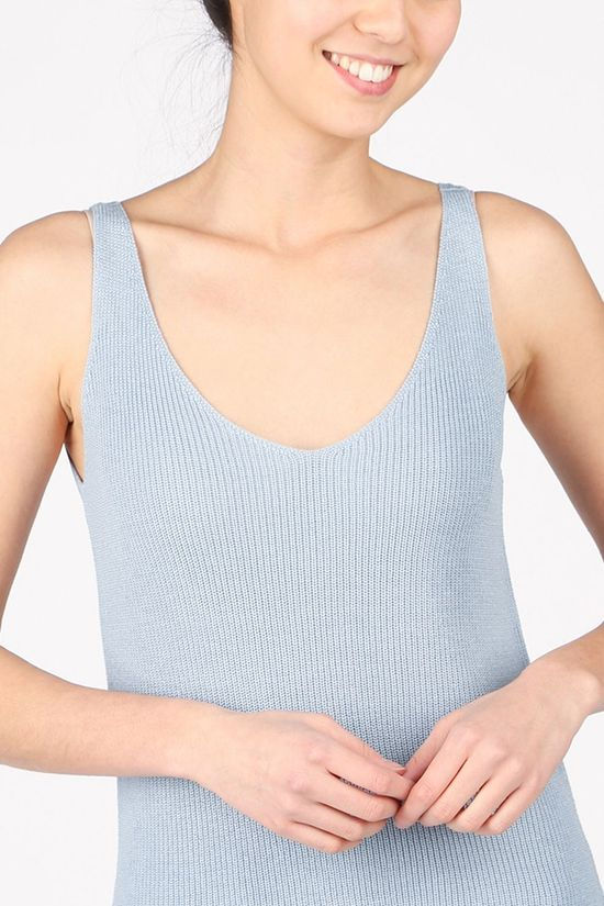 Vero Moda T-Shirt Vmnewlex Sun Sl Ga light blue