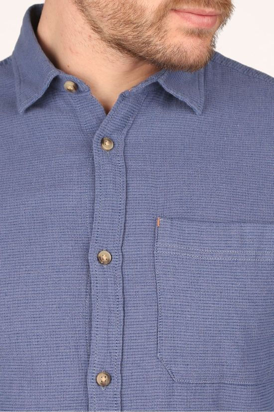 Jack & Jones Hemd Joravenue Shirt Ls mid blue