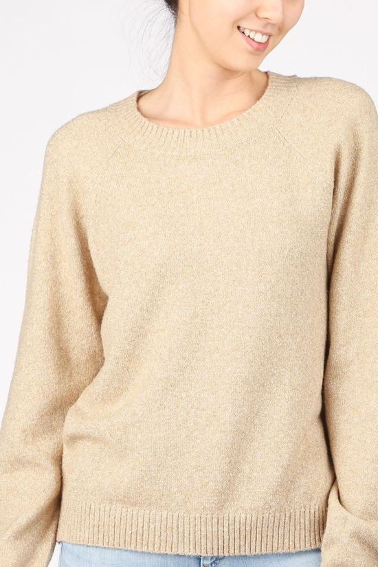 Vero Moda Pull doffylurex Ls O-Neck Rep light brown