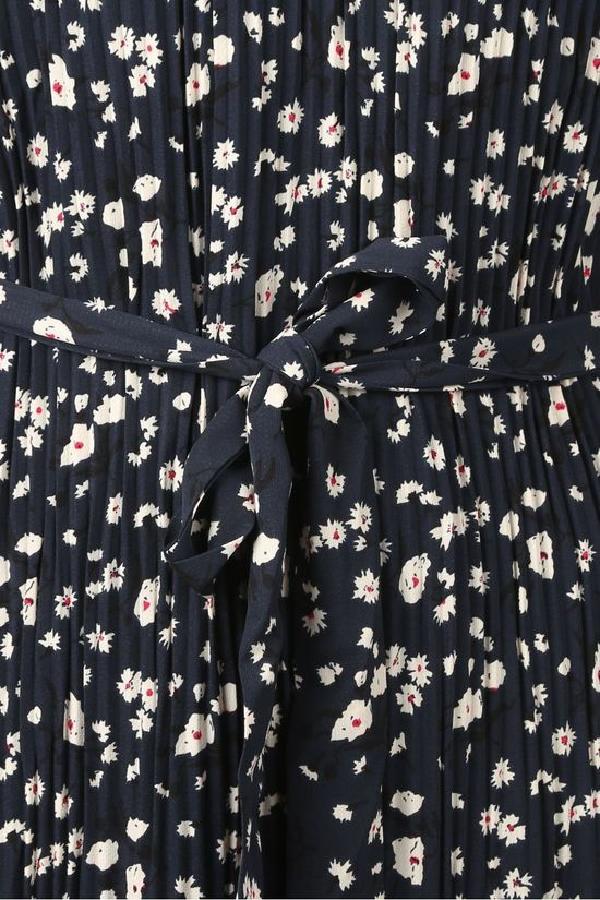 Selected Jurk Slfmetha-Poppy dark blue
