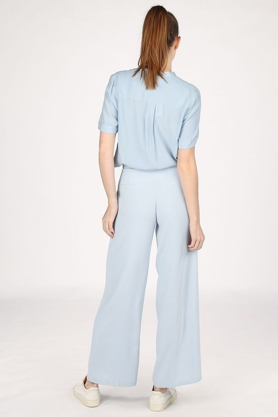 Selected Broek tini Mw Wide B light blue