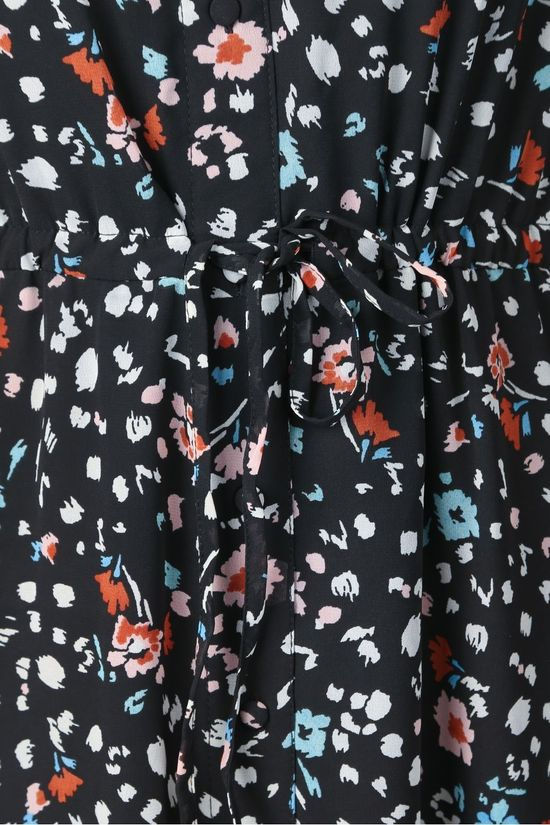 Vero Moda Robe Vmmille Ancle Black/Ass. Flower