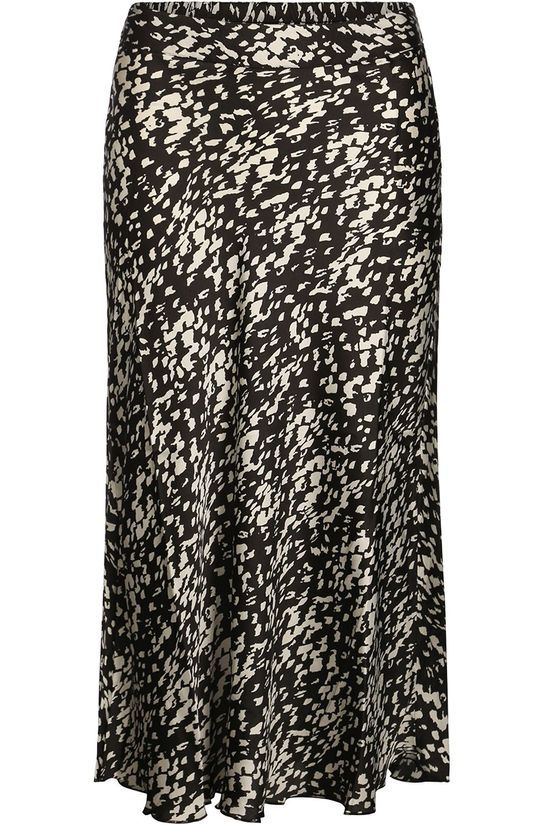 Vero Moda Jupe Christas Satin H/W Sb6 Black/Off White