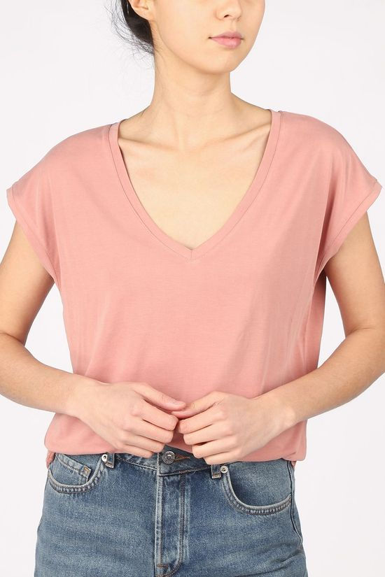 Vero Moda T-Shirt Vmfilli Ss Veneck light pink