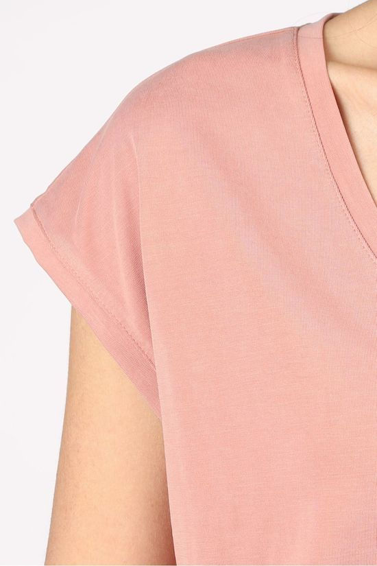 Vero Moda T-Shirt Vmfilli Ss Veneck light pink