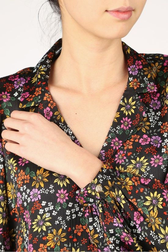 Vero Moda Hemd Vmgaja Black/Fuchsia