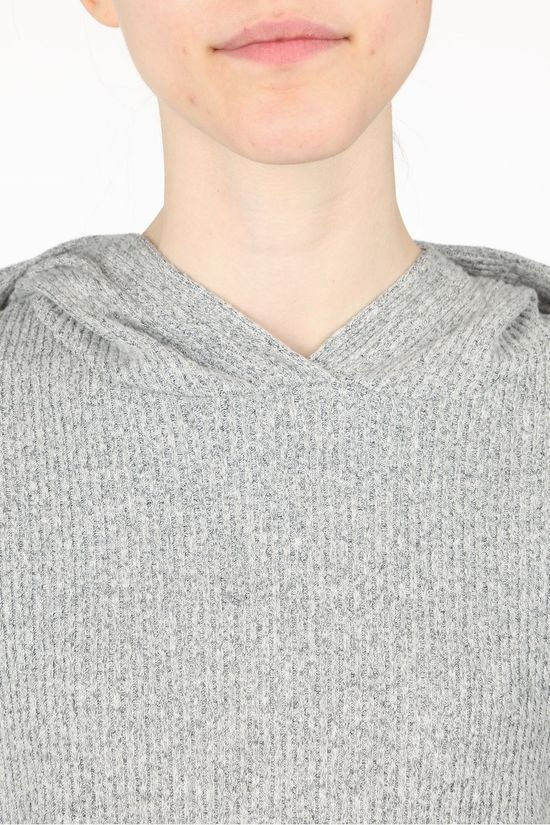 Vero Moda Trui Vmtia Rib L/S Oversized light grey