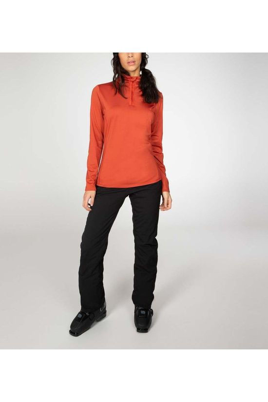 Protest Fleece Fabrizoy rust