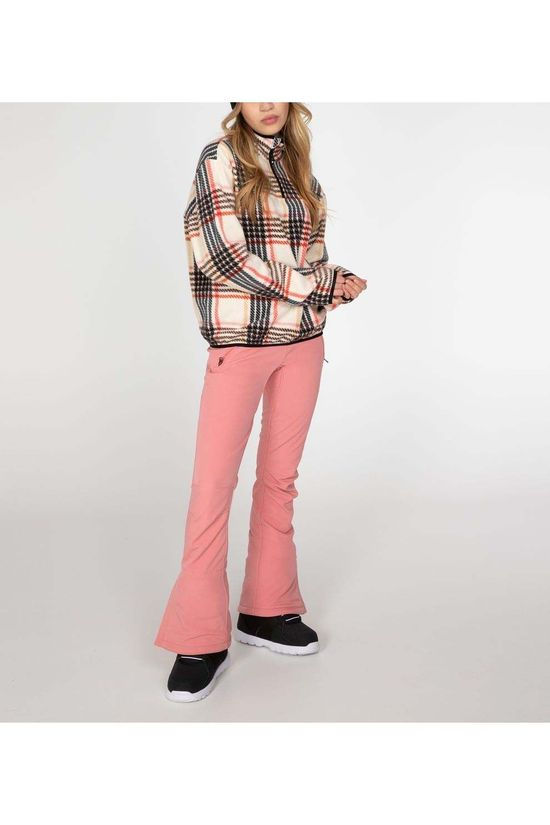 Protest Polaire Britt 1/4 Zip off white/red