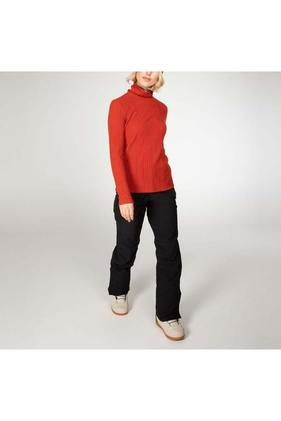 Protest Fleece Jules Tech Top rust
