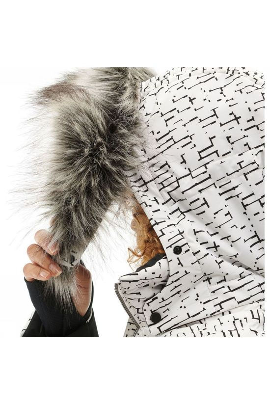Eider Doudoune Downtown Street White/Black