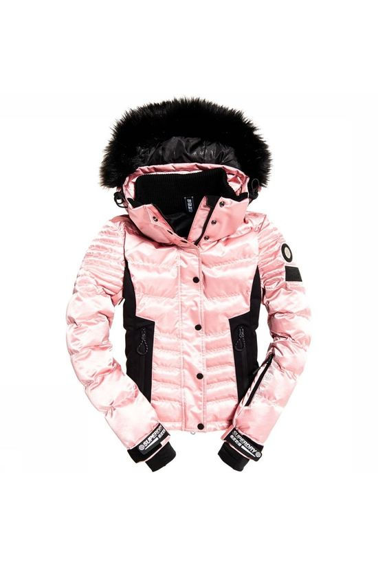 Superdry Doudoune Luxe Snow Puffer mid pink