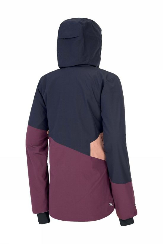 Picture Organic Clothing Jas Seen Jacket Dark Blue/Bordeaux / Maroon