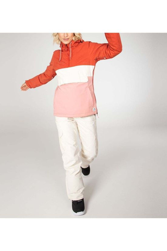 Protest Jas Ann Anorak rust/off white