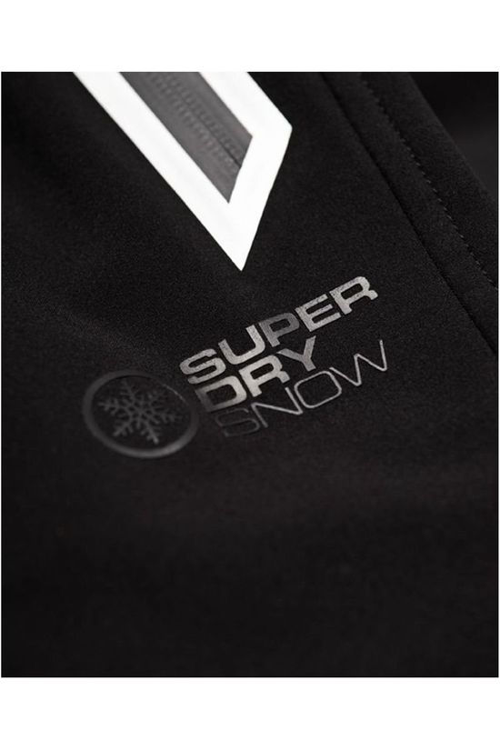 Superdry Skibroek Sleek Piste Black