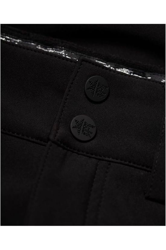Superdry Skibroek Sleek Piste Black