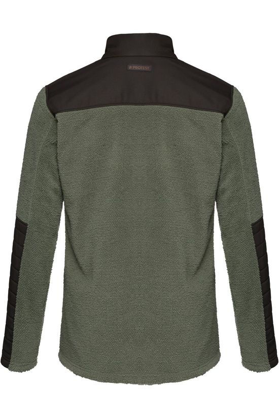 Protest Polaire Adam Fz mid khaki
