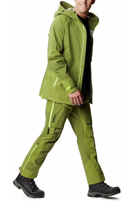 Columbia Skibroek Powder Chute Bib Lime Green