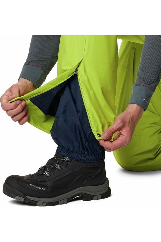 Columbia Skibroek Powder Stash Lime Green