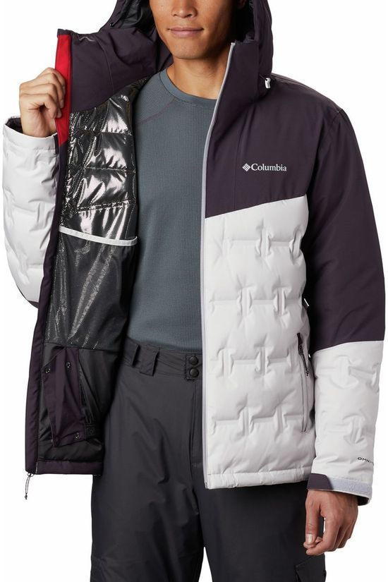 Columbia Doudoune Wild Card light grey/dark purple