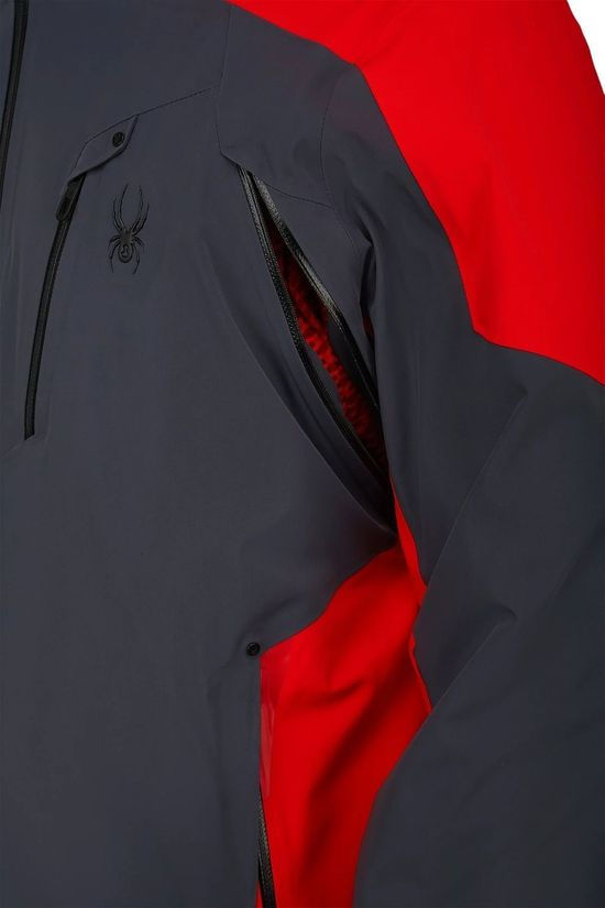 Spyder Manteau Vanqysh Goer-Tex dark grey/red