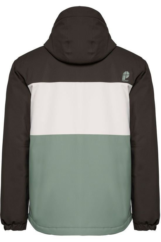 Protest Manteau Larry light green/white