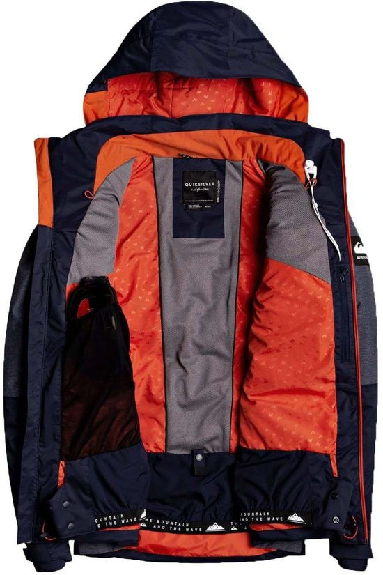 Quiksilver Jas The Edge Jacket dark blue