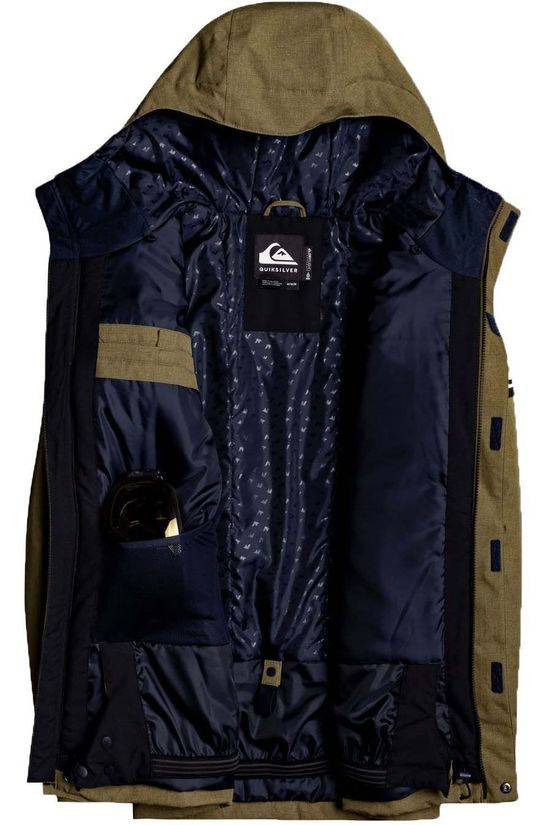 Quiksilver Jas Mission Solid Jacket light khaki