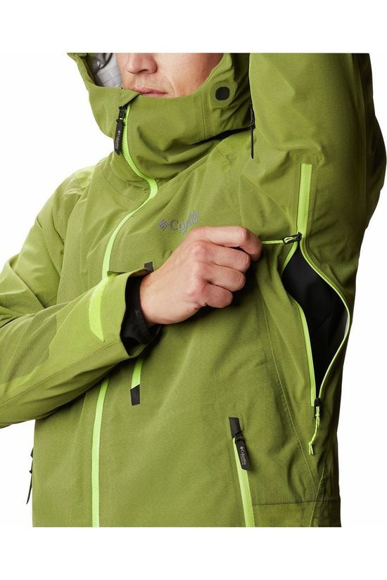 Columbia Jas Powder Chute Shell Lime Green