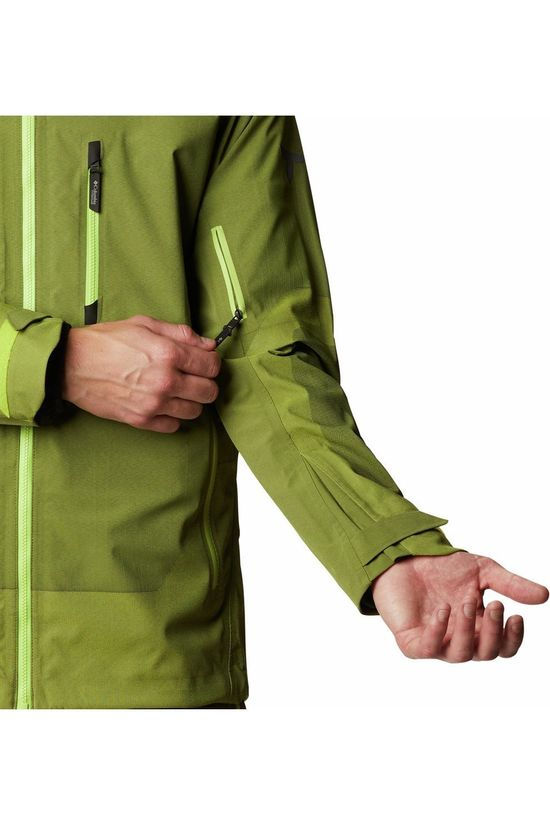 Columbia Jas Powder Chute Shell Lime Green