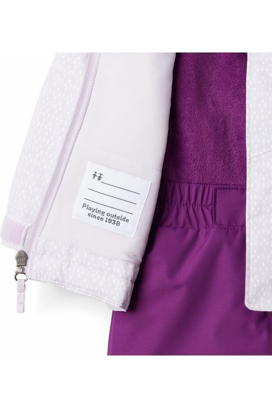 Columbia Set De Ski Buga purple/off white