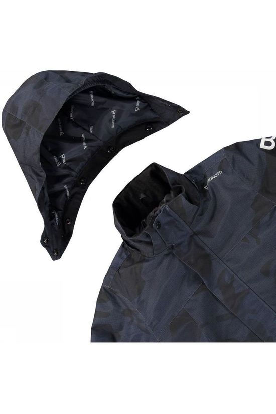 Brunotti Jas Gullies Jr Dark Blue/Ass. Camouflage