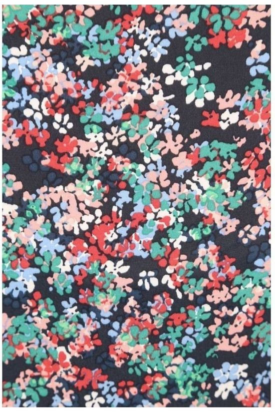 Marc O'Polo Blouse M00 0865 42027 Navy Blue/Ass. Flower
