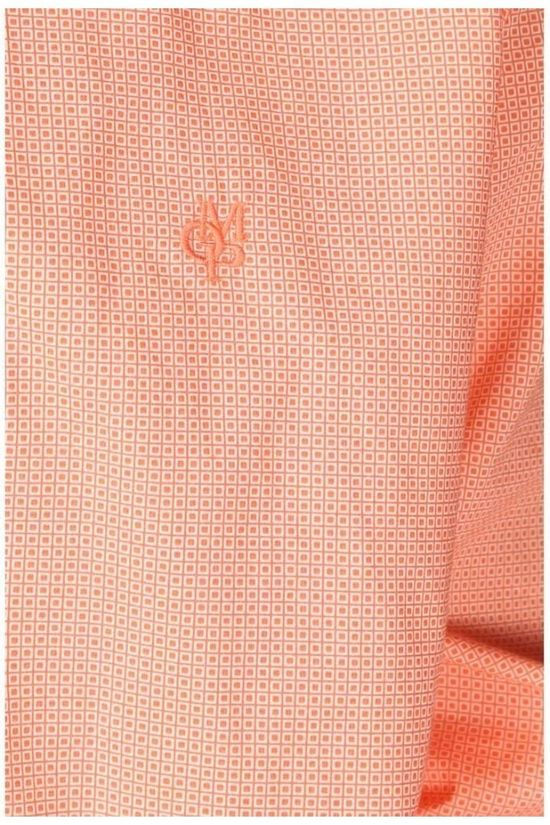 Marc O'Polo Hemd 022720142144 Orange/Ass. Geometric